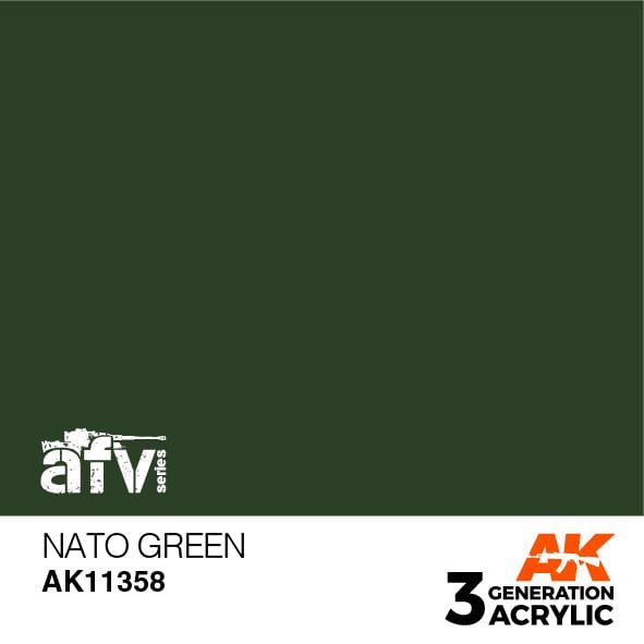 AK11358 NATO GRÜN – AFV, 17 ml