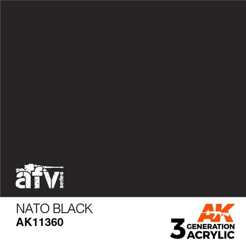 AK11360 NATO SCHWARZ – AFV, 17 ml