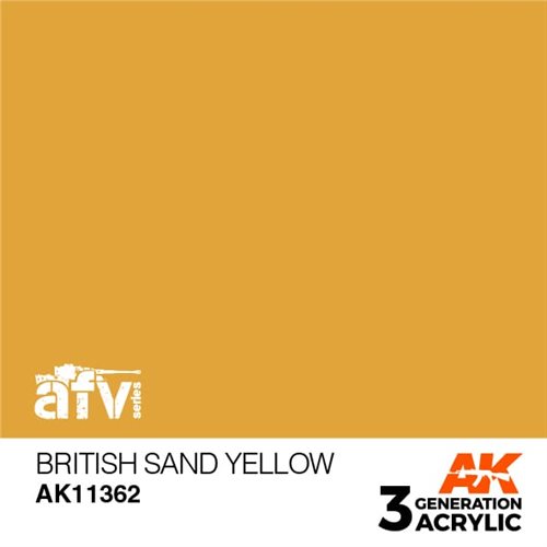 AK11362 BRITISCHES SANDGELB – AFV, 17 ml