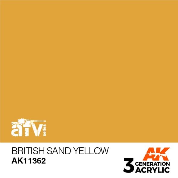 AK11362 BRITISCHES SANDGELB – AFV, 17 ml