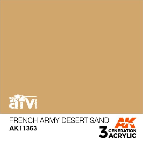 AK11363 WÜSTENSAND DER FRANZÖSISCHEN ARMEE – AFV, 17 ml