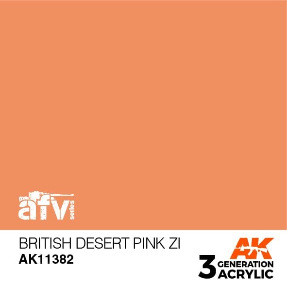 AK11382 BRITISCHES WÜSTENROSA ZI – AFV, 17 ml