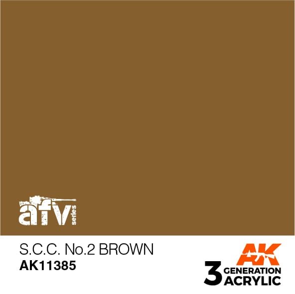 AK11385 S.C.C. NO.2 BRAUN – AFV, 17 ml