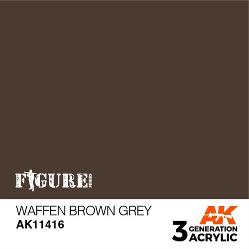 AK11416 WAFFENBRAUNGRAU– FIGUREN, 17ml