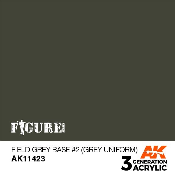 AK11423 FELDGRAUER BASIS #2 (GRAUE UNIFORM) – FIGUREN, 17ml