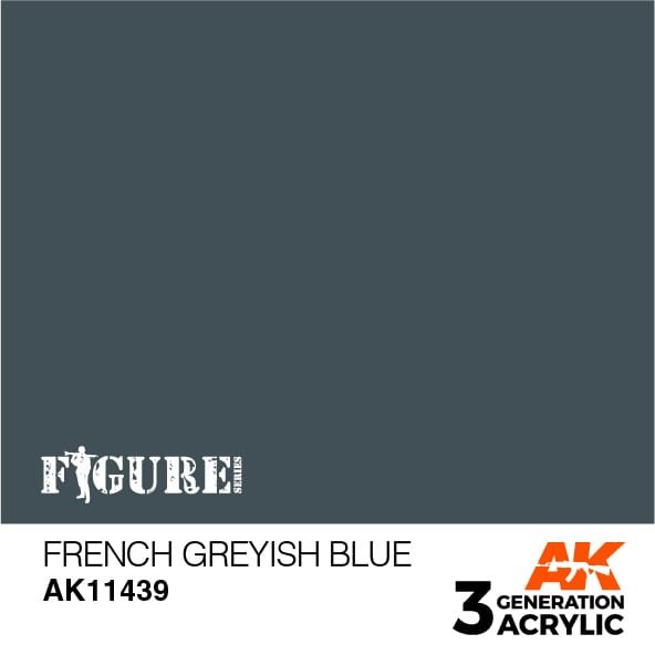 AK11439 FRANZÖSISCHES GRAUBLAU – FIGUREN, 17ml