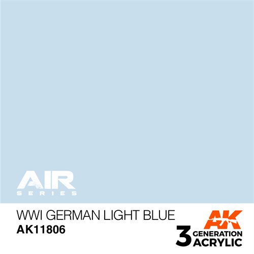 AK 11806 WWI DEUTSCH HELLBLAU - AIR, 17 ml