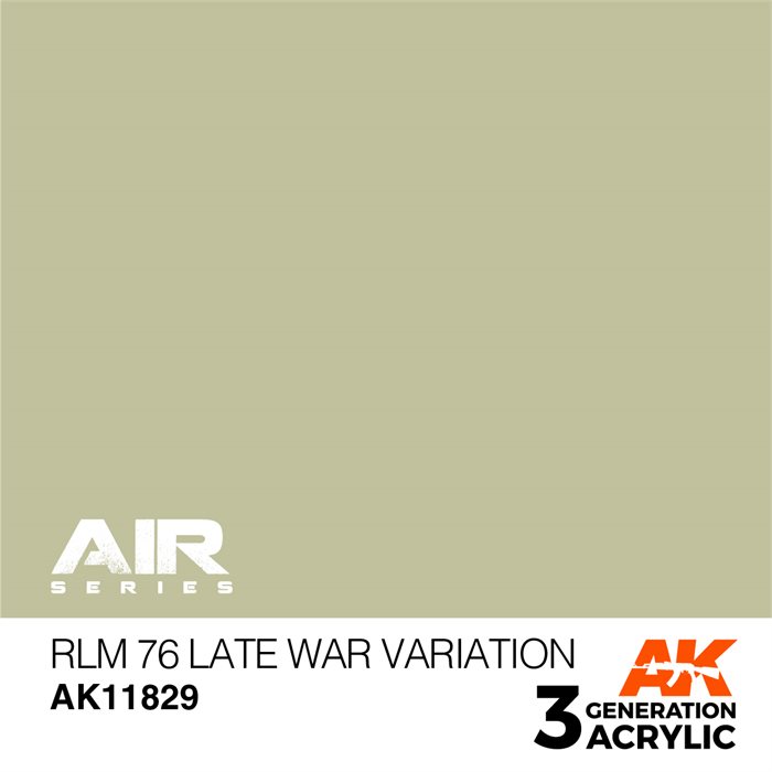 AK 11829 RLM 76 VARIANTE AUS DEM SPÄTEN KRIEG - AIR, 17 ml