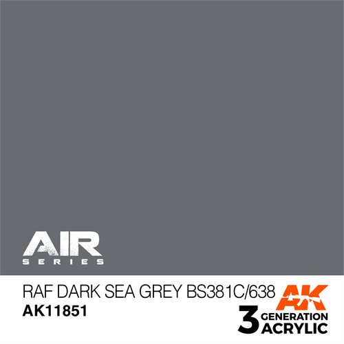 AK 11851 RAF DUNKLES MEEREGRAU BS381C/638 - AIR, 17 ml