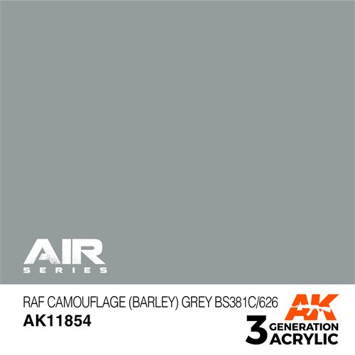 AK 11854 RAF CAMOUFLAGE (GERSTE) GRAU BS381C/626 - AIR, 17 ml