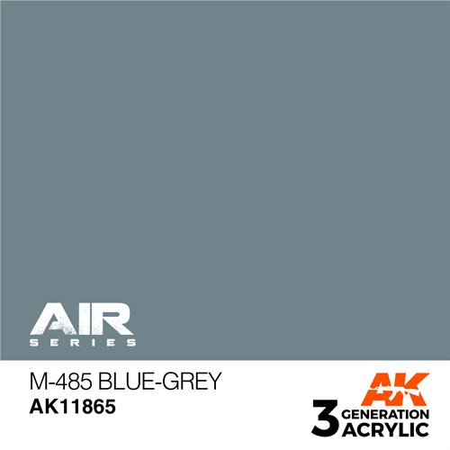 AK 11865 M-485 BLAU GRAU - AIR, 17 ml