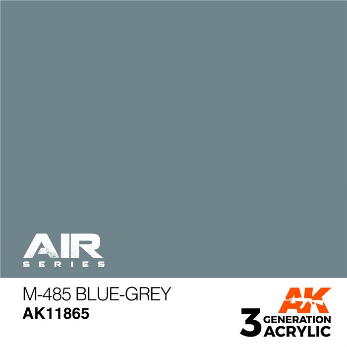 AK 11865 M-485 BLAU GRAU - AIR, 17 ml