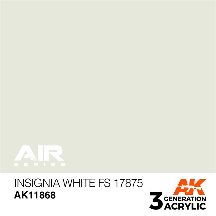 AK 11868 ABZEICHEN WEISS FS 17875 - AIR, 17 ml