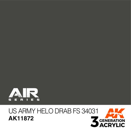 AK 11872 US ARMY HALLO GRÜN FS 34031 - AIR, 17 ml