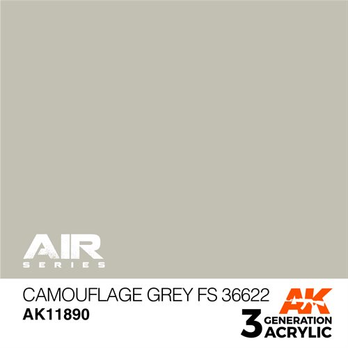 AK 11890 CAMOUFLAGE-GRAU FS 36622 - AIR, 17 ml