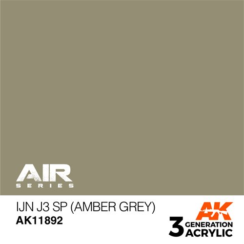 AK 11892 IJN J3 SP (BERNSTEINGRAU) - AIR, 17 ml