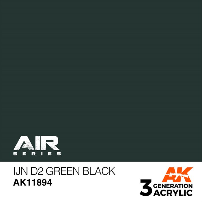 AK 11894 IJN D2 GRÜN SCHWARZ - AIR, 17 ml