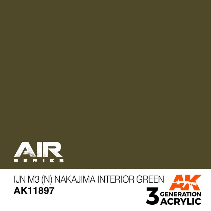 AK 11897 IJN M3 (N) NAKAJIMA INNENGRÜN - AIR, 17 ml