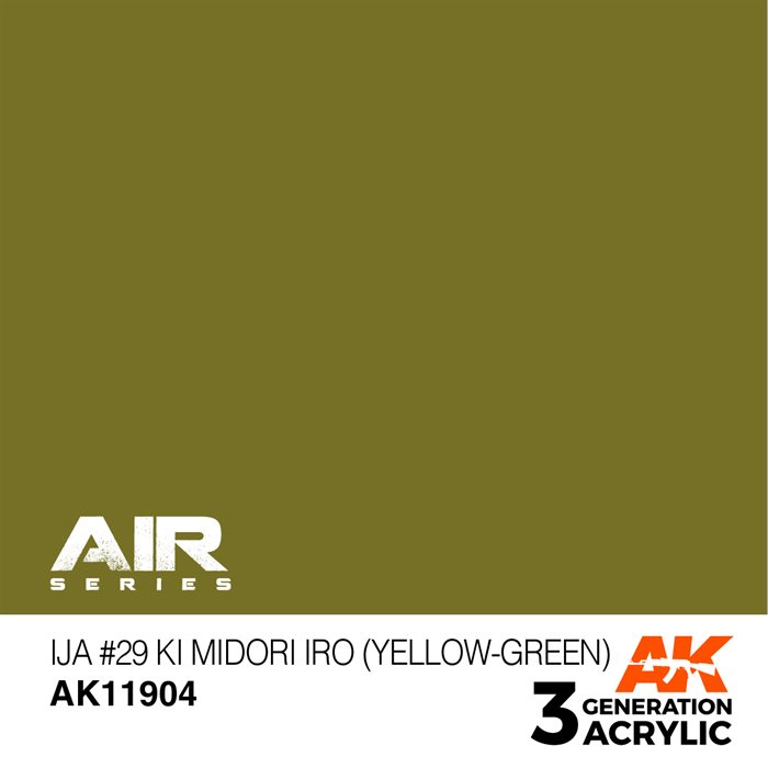 AK 11904 IIJA #29 KI MIDORI IRO (GELB-GRÜN) - AIR, 17 ml