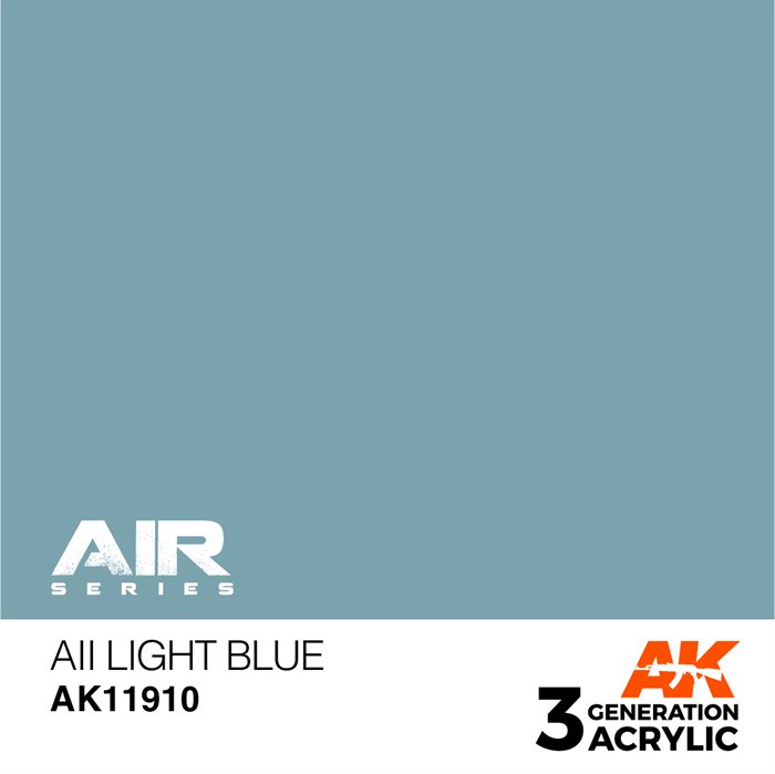 AK 11910 AII HELLBLAU - AIR, 17 ml