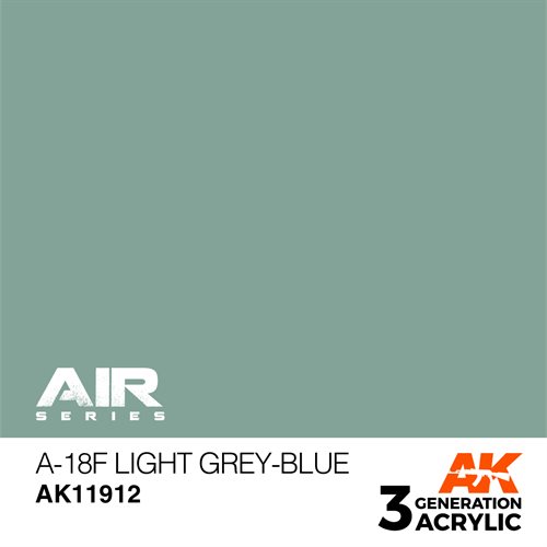 AK 11912 A-18F HELLGRAU-BLAU - AIR, 17 ml