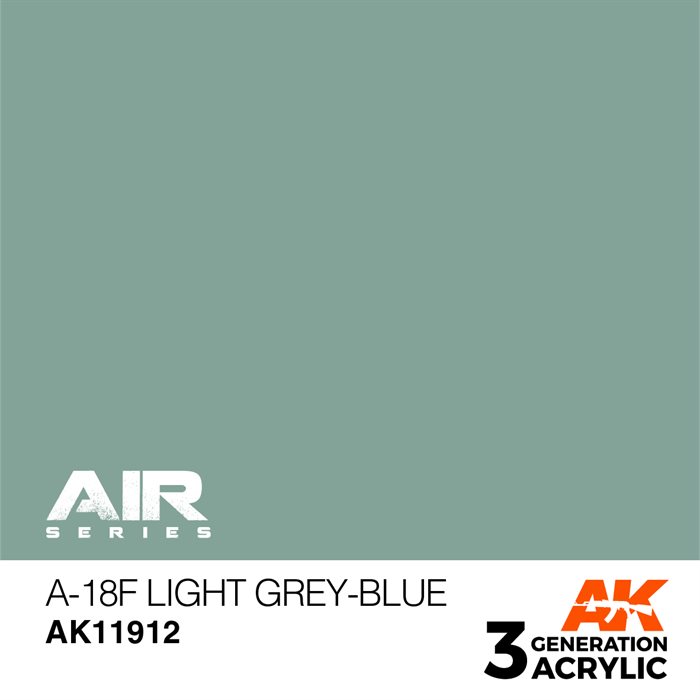 AK 11912 A-18F HELLGRAU-BLAU - AIR, 17 ml