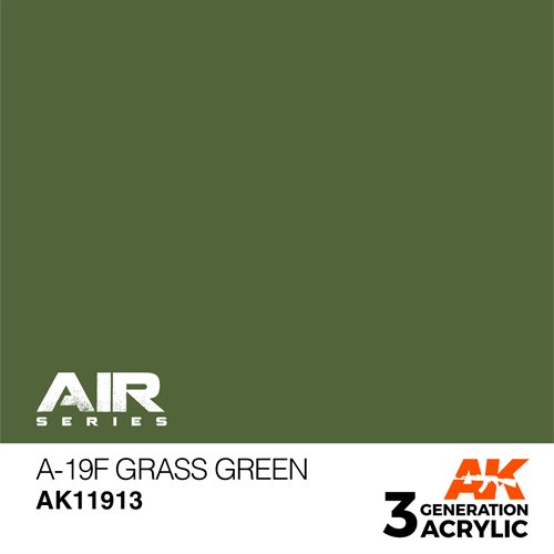 AK 11913 A-19F GRASS GRÜN - AIR, 17 ml