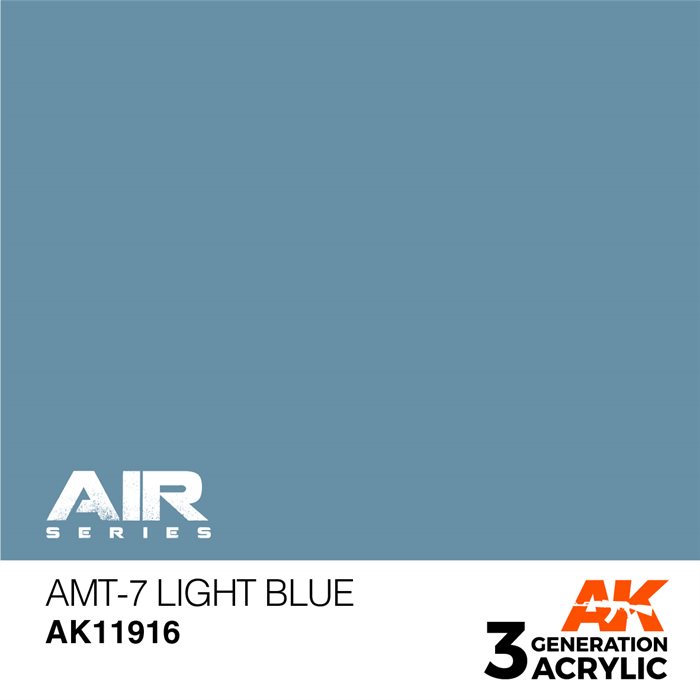 AK 11916 AMT-7 HELLBLAU - AIR, 17 ml