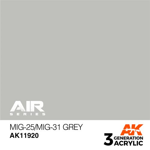 AK 11920 MIG-25/MIG-31 GRAU - AIR, 17 ml