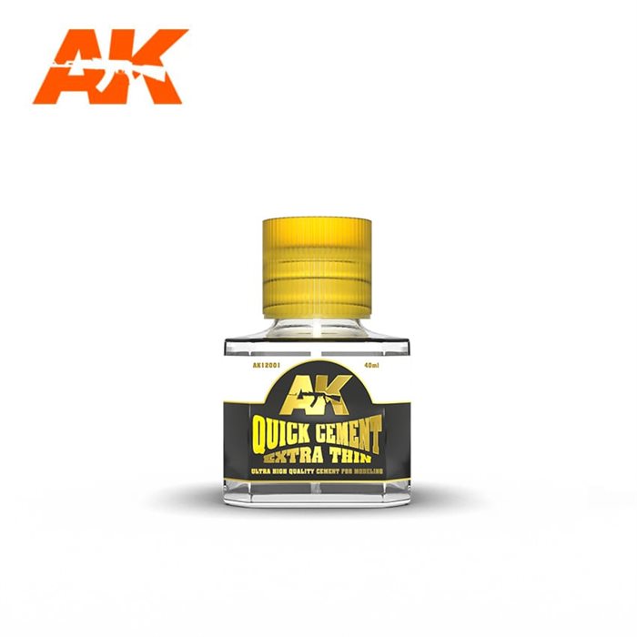 AK 12001 SCHNELLZEMENT EXTRA DÜNN, 40 ml.