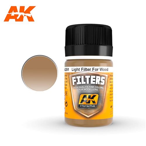 AK261 Ocker für Sand / Lichtfilter für Holz