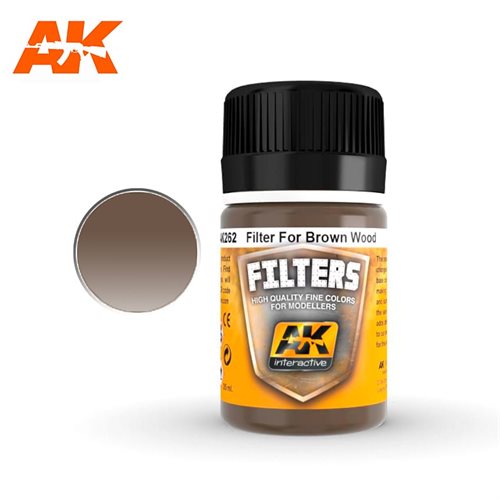 AK262  ROTBRAUN-FILTER (FILTER FÜR HOLZ)