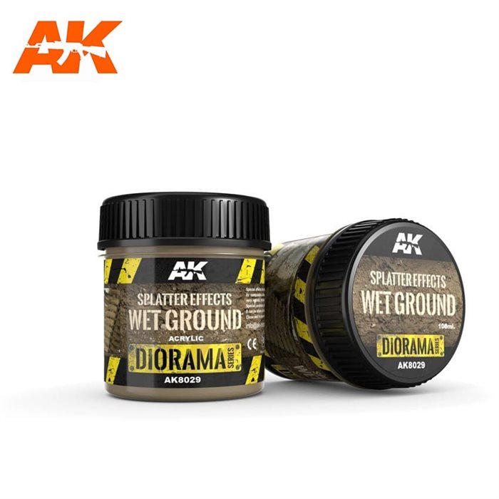 AK8030 SPLATTER-EFFEKTE GERÜHRTE ERDE 100ML