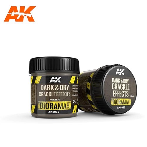 AK8032 DUNKLE UND TROCKENE CRACKLE-EFFEKTE 100ML