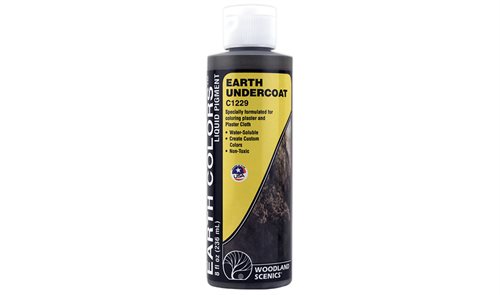 Woodland Scenics 1229 Earth Undercoat, Grundierung, 118 ml