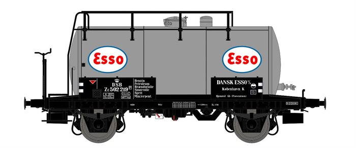 Dekas H0 F0003 DSB ZE 502 219 (ESSO) 1961-65 Kesselwagen,