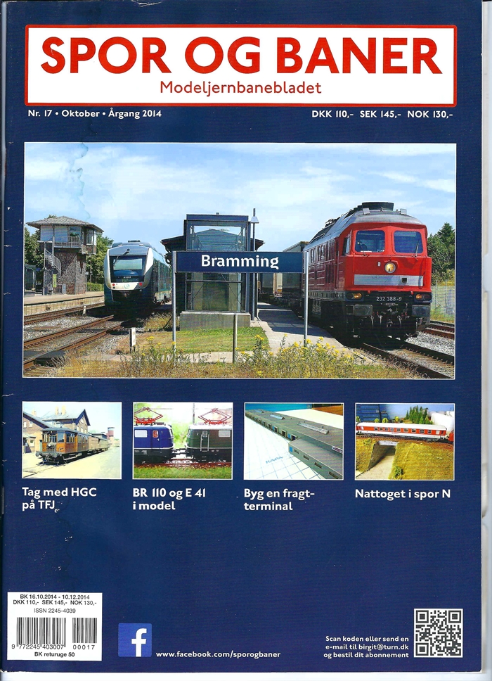 Spor og baner 48. Eisenbahnmagazin Gleise und Gleise Ausgabe 48, Jahrgang 2019