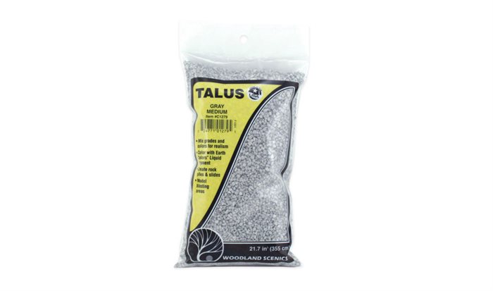  Woodland Sceics 1278 Fine Grey Talus, kleine Steine, 340 gr