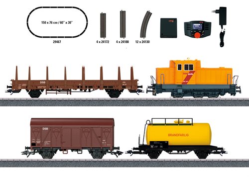 Märklin 29467 Digital-Startset „Dänischer Güterzug“, DSB, Ep. V, H0