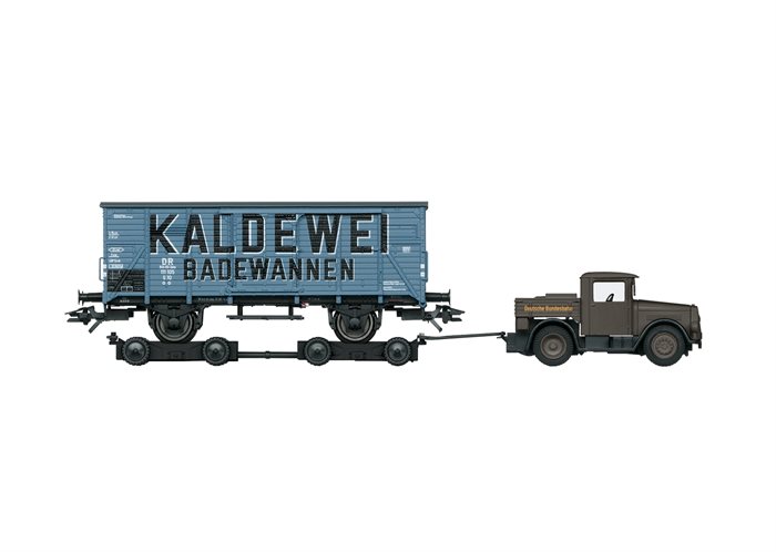 Märklin 48822 Wagen und gedeckter Güterwagen der DB, Ep. III, H0