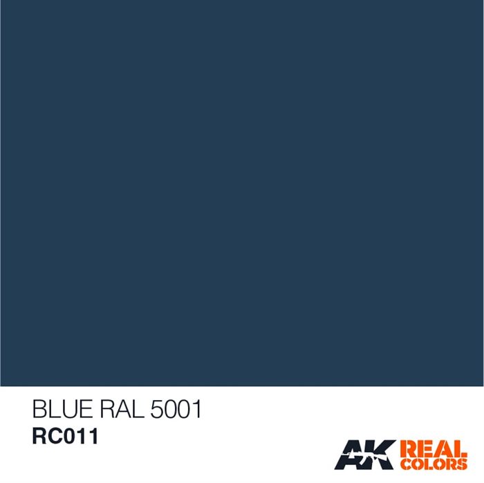 AKRC011  BLAU, RAL 5001, 10ML