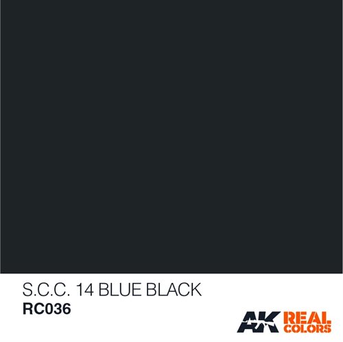 AKRC036 S.C.C. 14 BLAU SCHWARZ, 10 ML