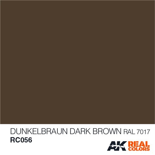 AKRC056 DUNKELBRAUN RAL 7017, 10 ML