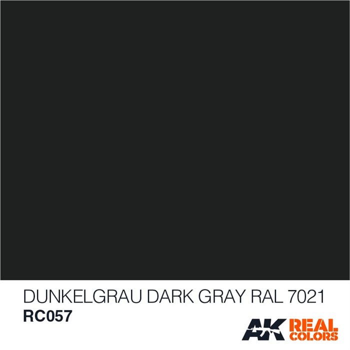 AKRC057 DUNKELGRAU RAL 7021 10 ML