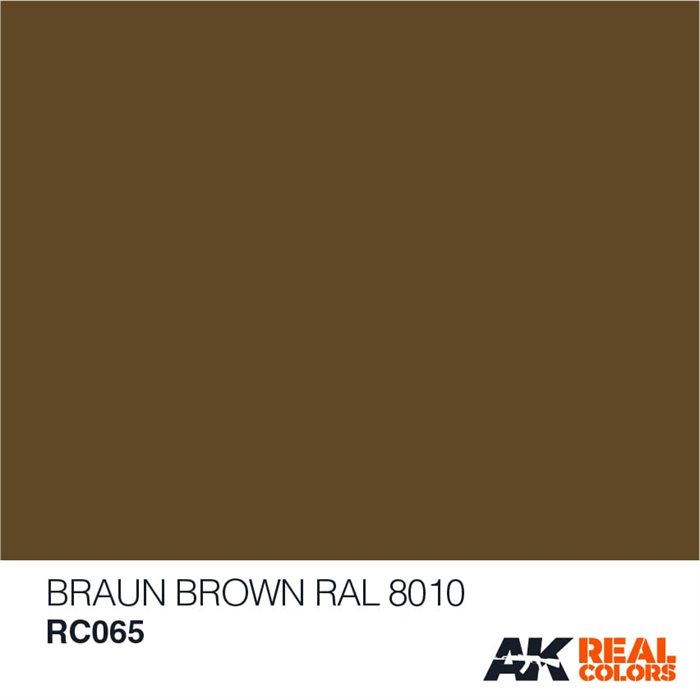 AKRC065 BRAUN RAL 8010, 10 ML