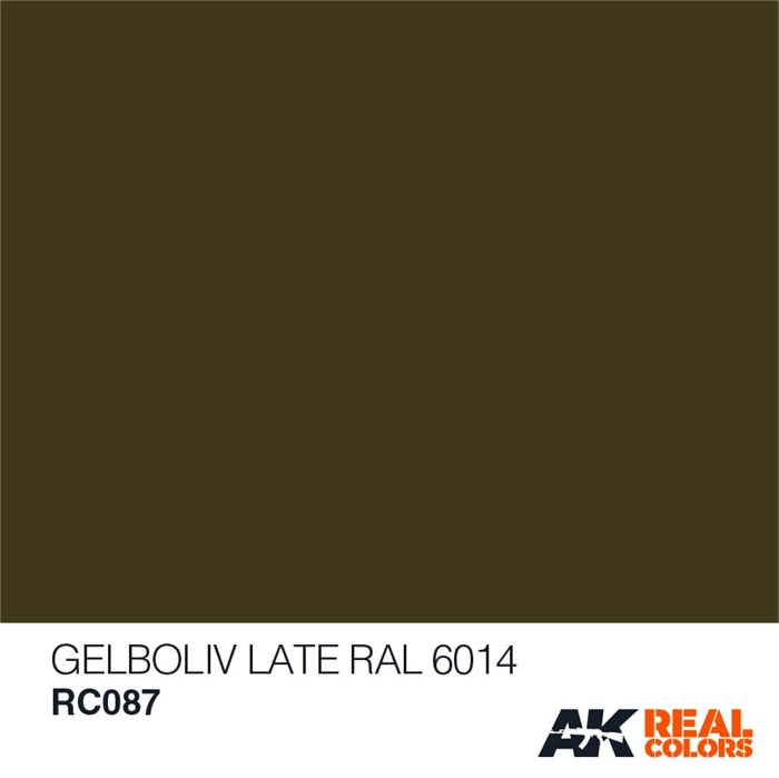 AKRC087 GELBOLIV (SPÄT) RAL 6014, 10 ML