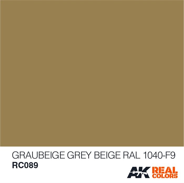 AKRC089 GRAUBEIGE RAL 1040-F9, 10 ML