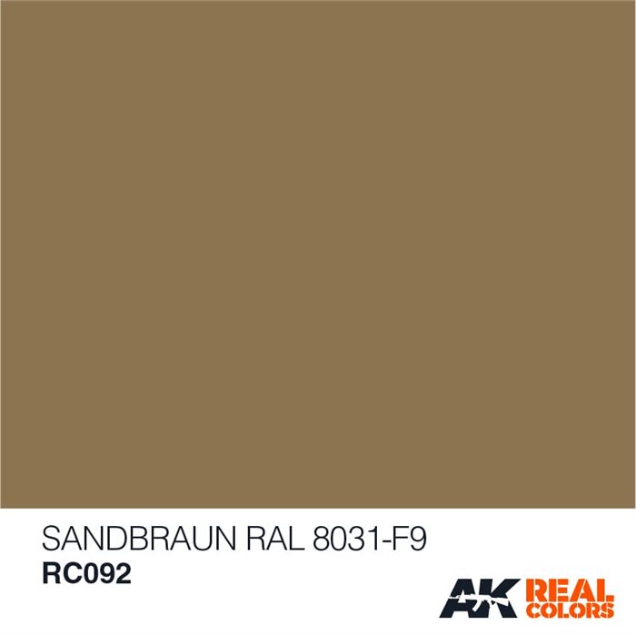 AKRC092 SANDBRAUN RAL 8031-F9, 10 ML