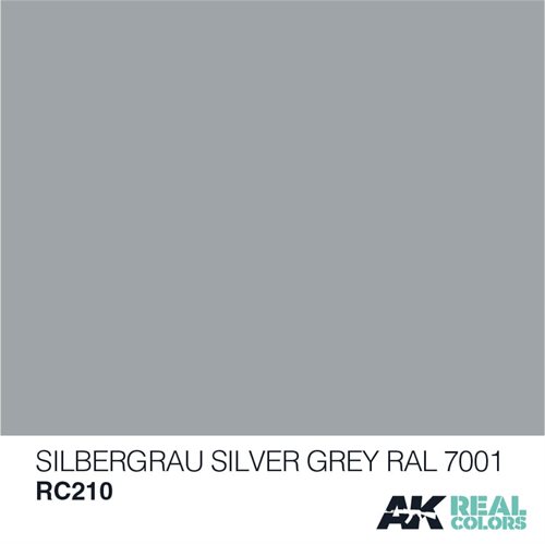 AKRC210 SILBERGRAU RAL 7001 10ML