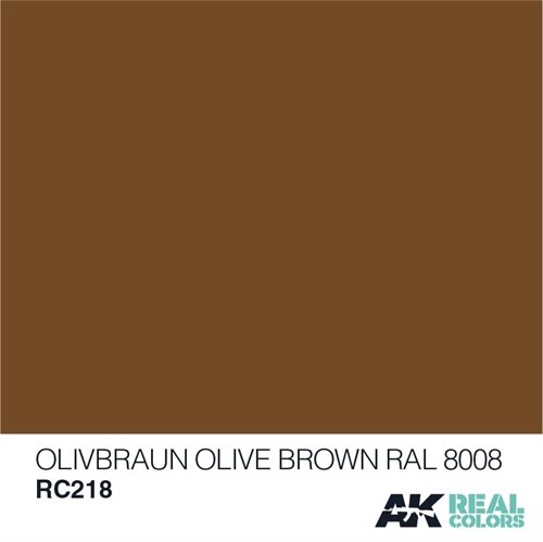 AKRC218 OLIVE BRAUN RAL 8008 10ML